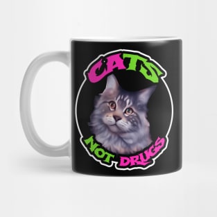 Cats not drugs Mug